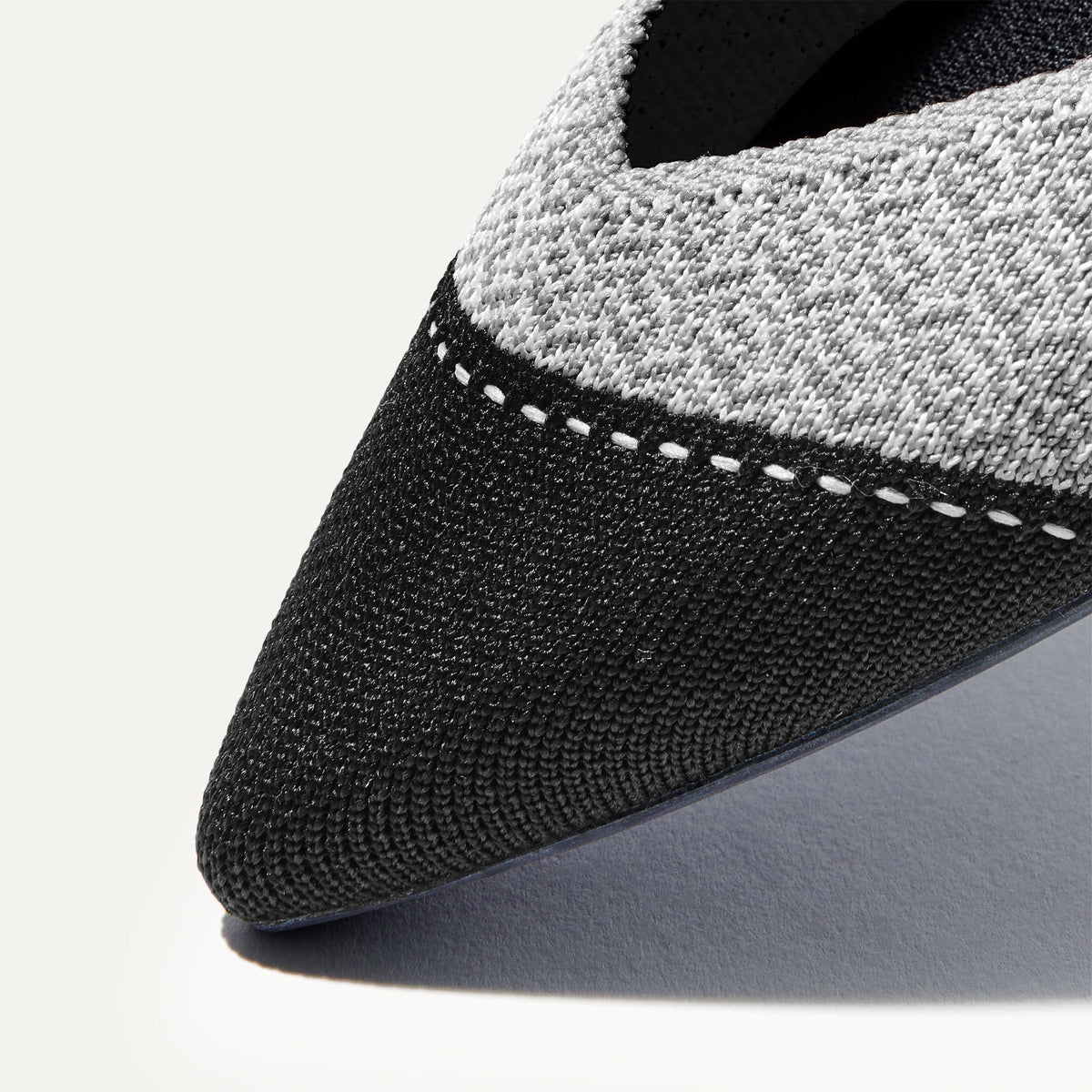 Rothys The Point II in Pebble Herringbone