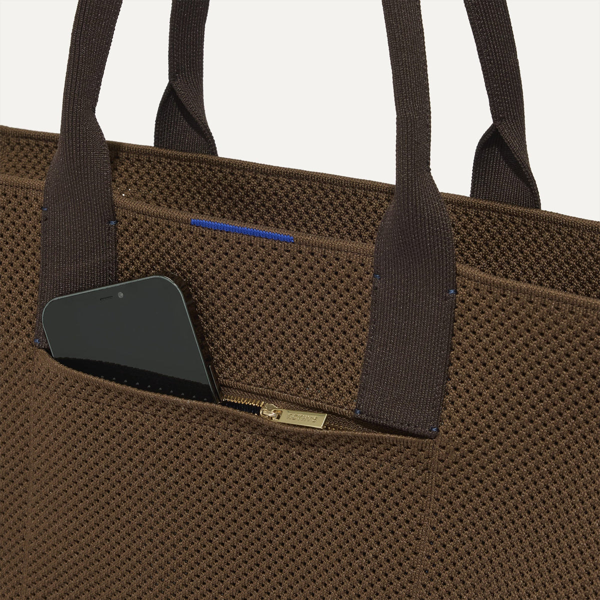 Rothys The Classic Tote in Cinnamon Open Knit