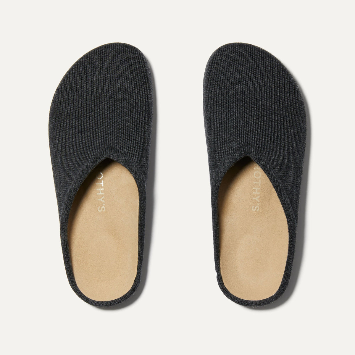 Rothys The Casual Clog in Soft Black for Women