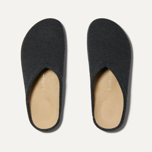 Rothys The Casual Clog in Soft Black for Women