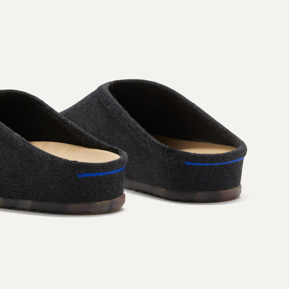 Rothys The Casual Clog in Soft Black for Women