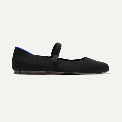 Rothys The Square Mary Jane in Black
