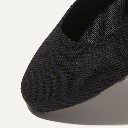 Rothys The Square Mary Jane in Black