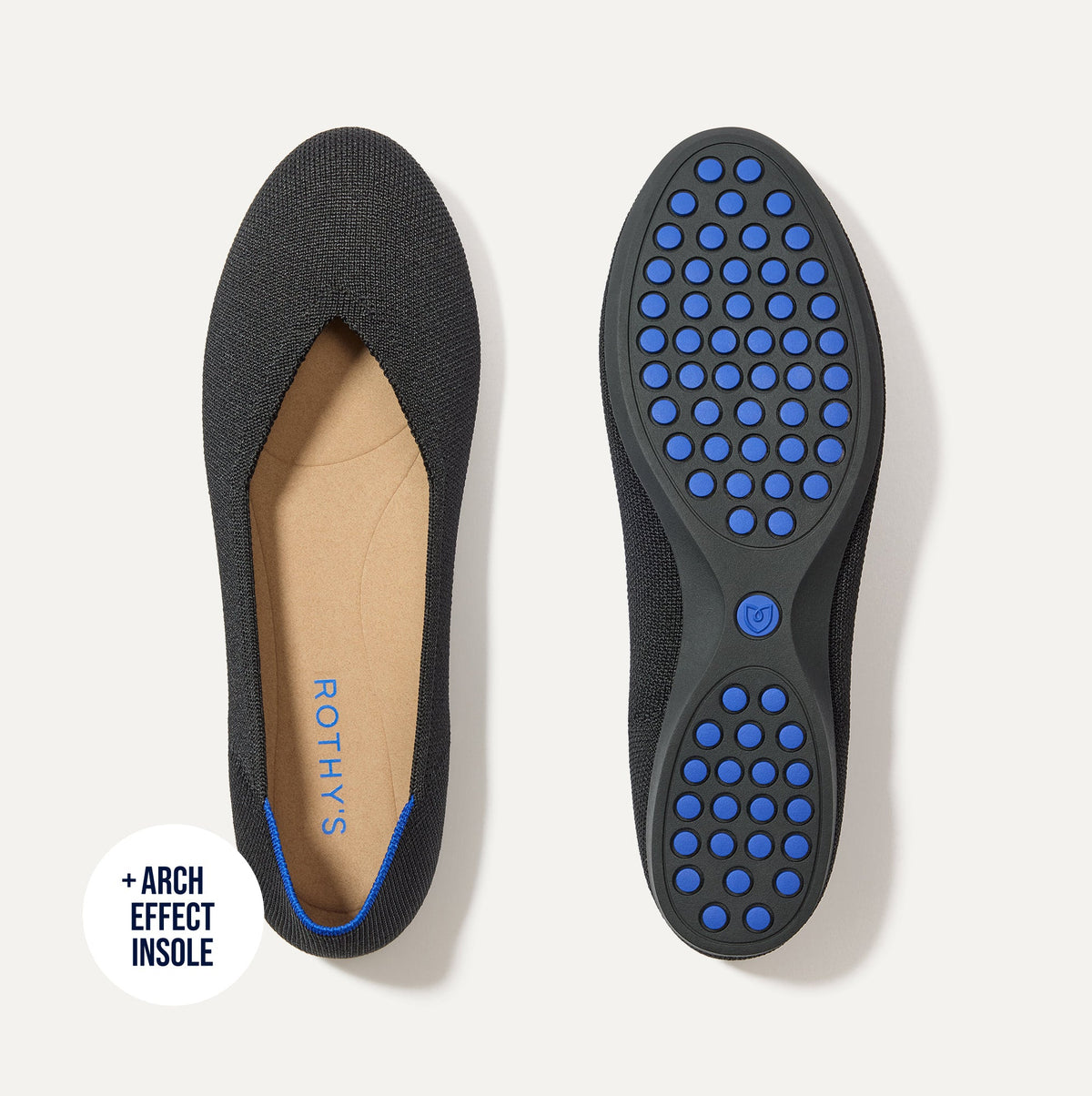Rothys The Daily Flat in Black