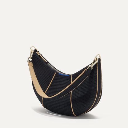 Rothys The Crescent Bag in Black