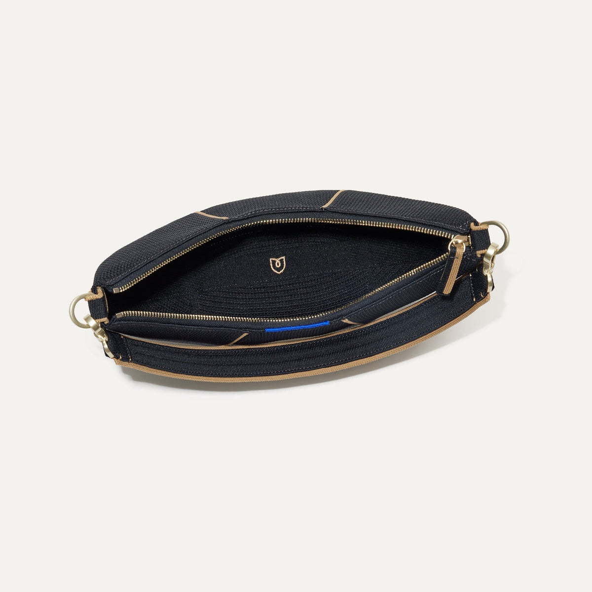 Rothys The Crescent Bag in Black
