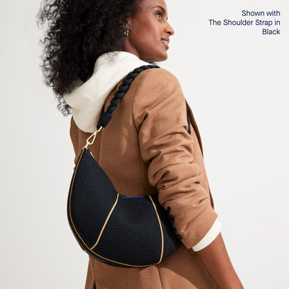 Rothys The Crescent Bag in Black