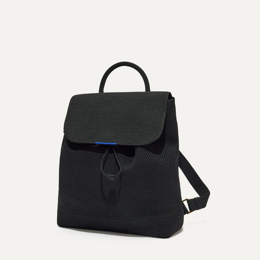 Rothys The Cinch Backpack in Black