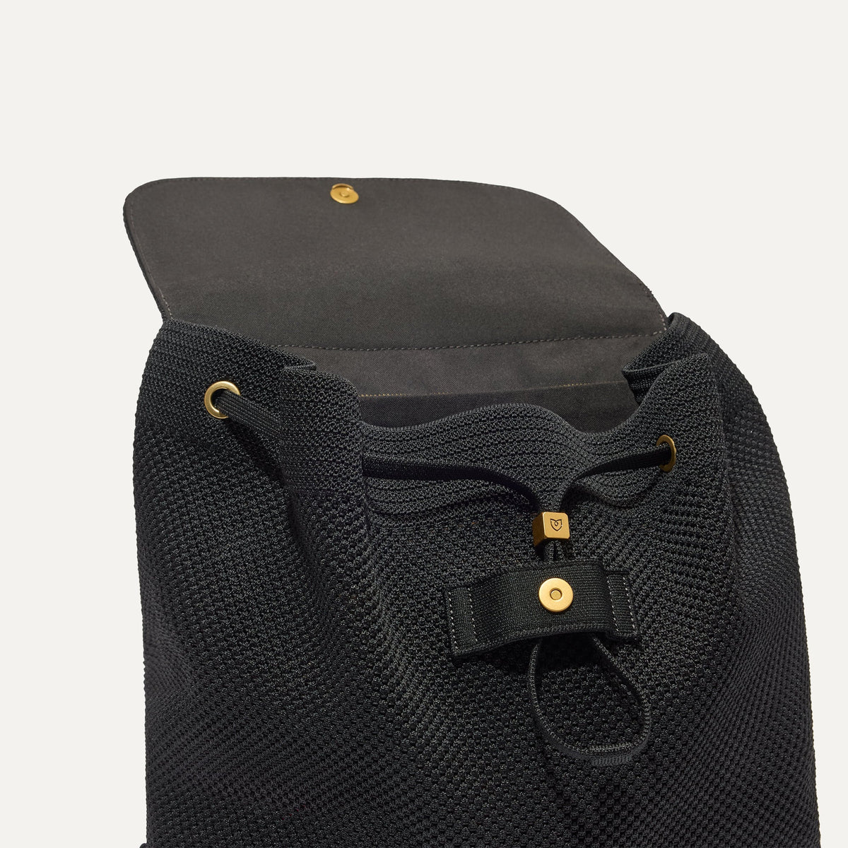 Rothys The Cinch Backpack in Black