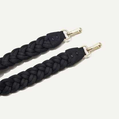 Rothys The Shoulder Strap in Black Braid