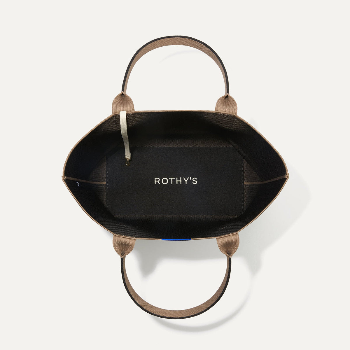 Rothys The Lightweight Tote in Black Portobello