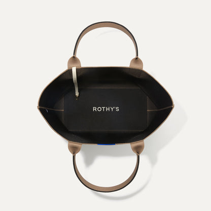 Rothys The Lightweight Tote in Black Portobello