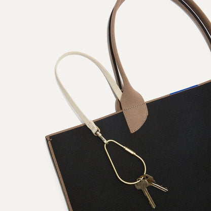 Rothys The Lightweight Tote in Black Portobello