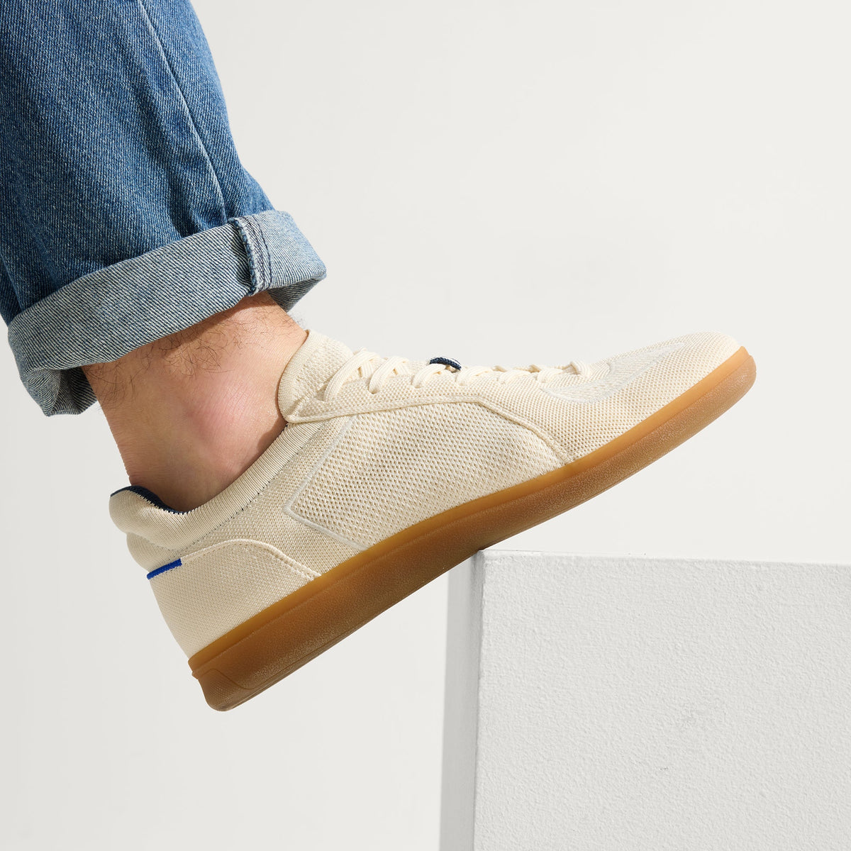 Rothys The RS01 Sneaker in Bone