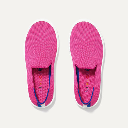 Rothys The Kids Sneaker in Bubblegum