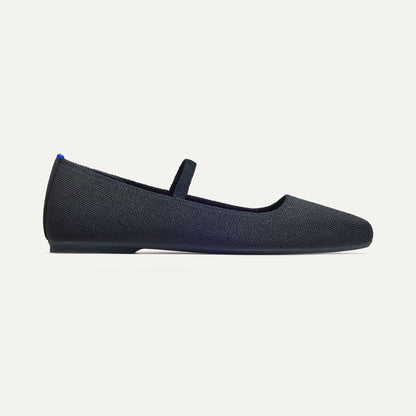 Rothys The Max Square Mary Jane in Black