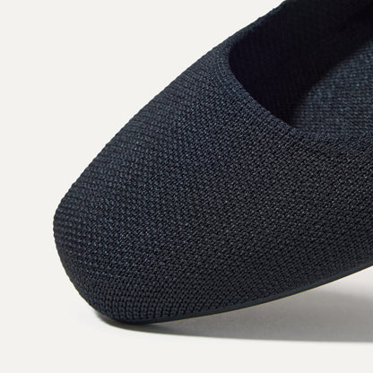 Rothys The Max Square Mary Jane in Black