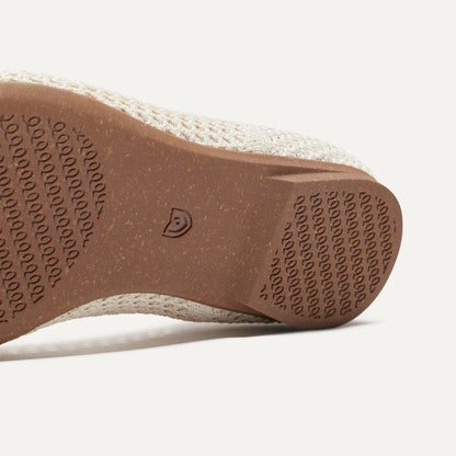 Rothys The Point II in Off White Mesh