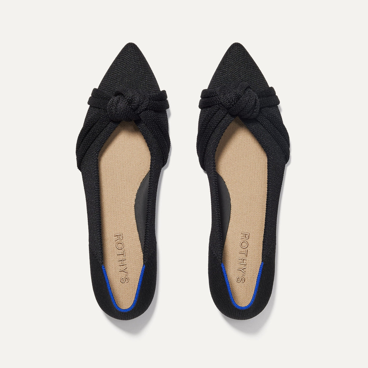 Rothys The Knot Point II in Black