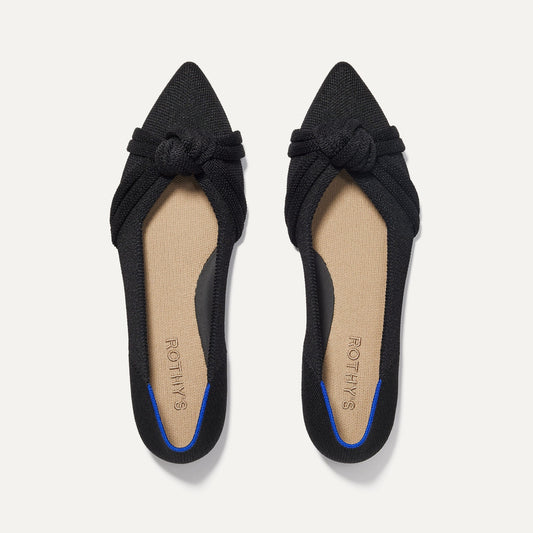 Rothys The Knot Point II in Black