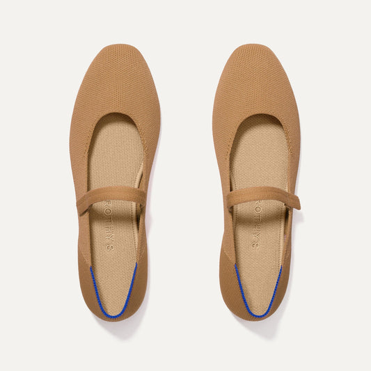 Rothys The Square Mary Jane in Wren