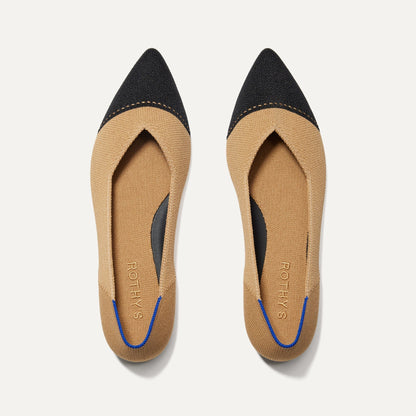 Rothys The Point II in Camel Captoe