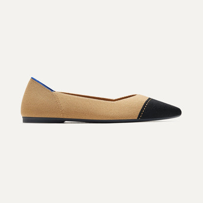 Rothys The Point II in Camel Captoe