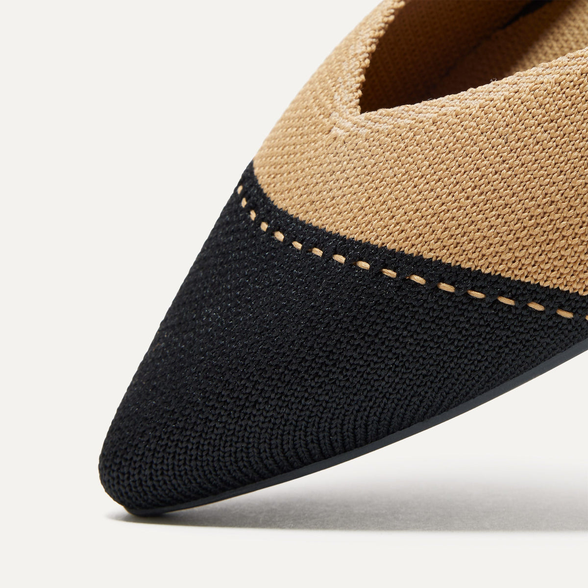 Rothys The Point II in Camel Captoe