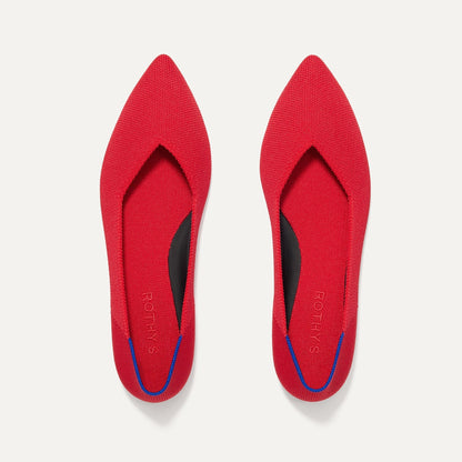 Rothys The Point II in Lollipop Red