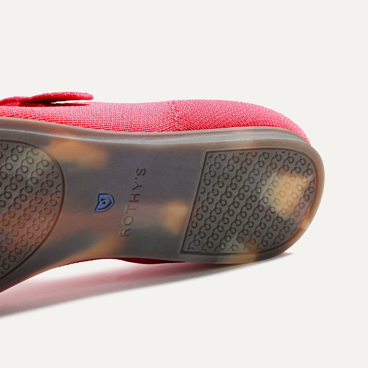 Rothys The Square Mary Jane in Lollipop Red