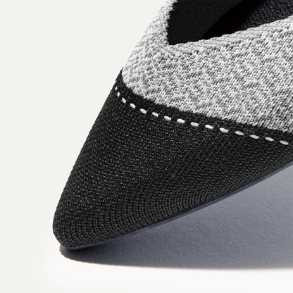 Rothys The Point II in Pebble Herringbone