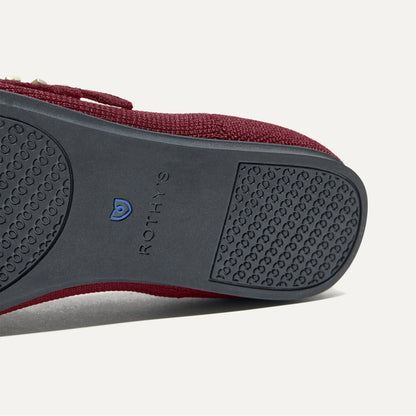 Rothys The Double Buckle Mary Jane in Cabernet