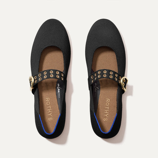 Rothys The Ballet Mary Jane in Black
