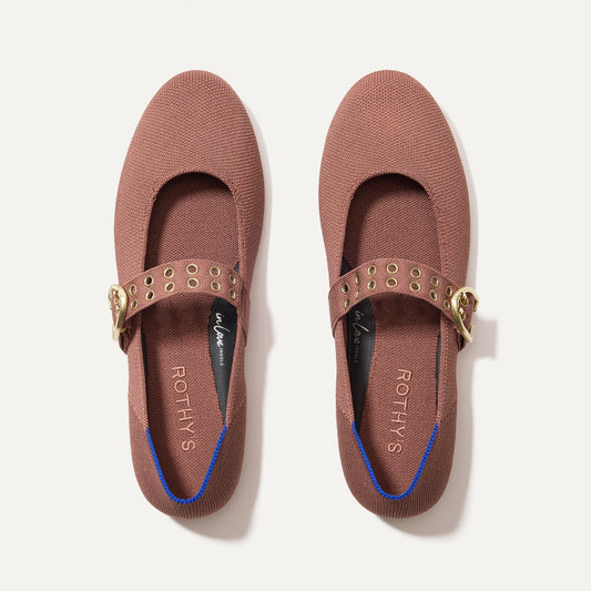 Rothys The Ballet Mary Jane in Hazel