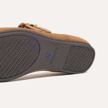 Rothys The Double Buckle Mary Jane in Java Chip