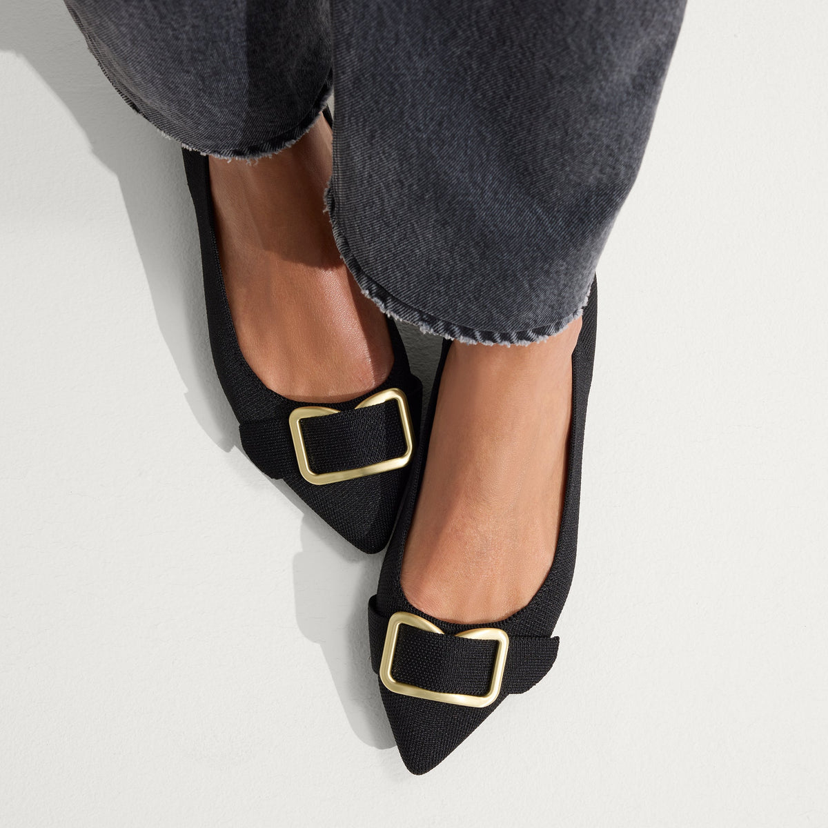 Rothys The Emblem Point II in Black
