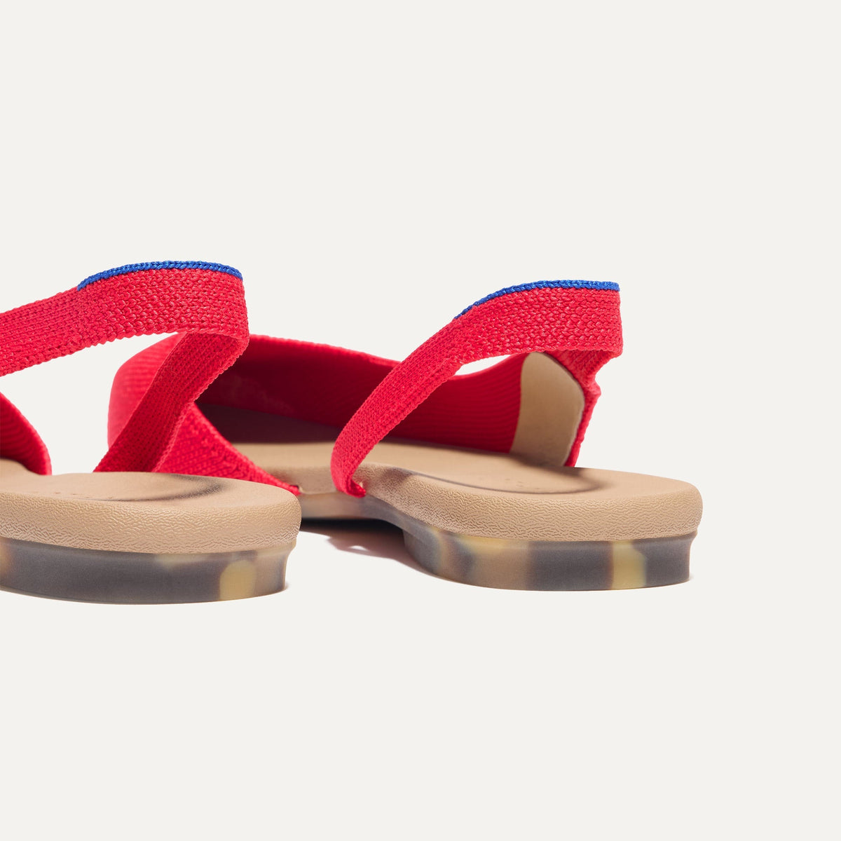 Rothys The Almond Slingback in Lollipop Red