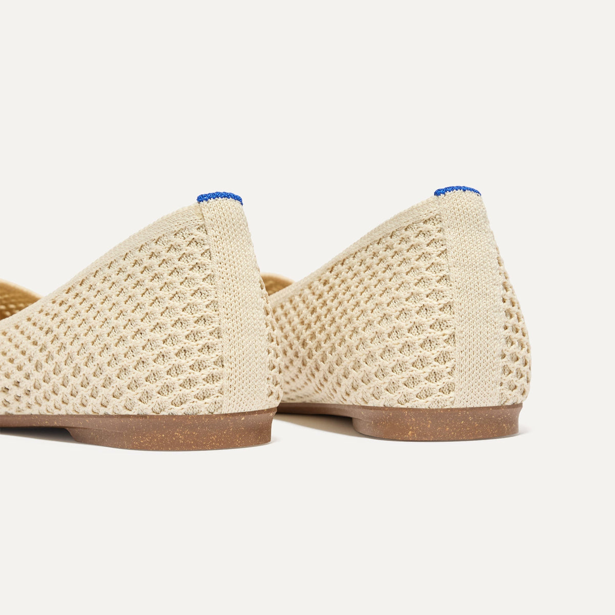 Rothys The Max Square in Off White Mesh
