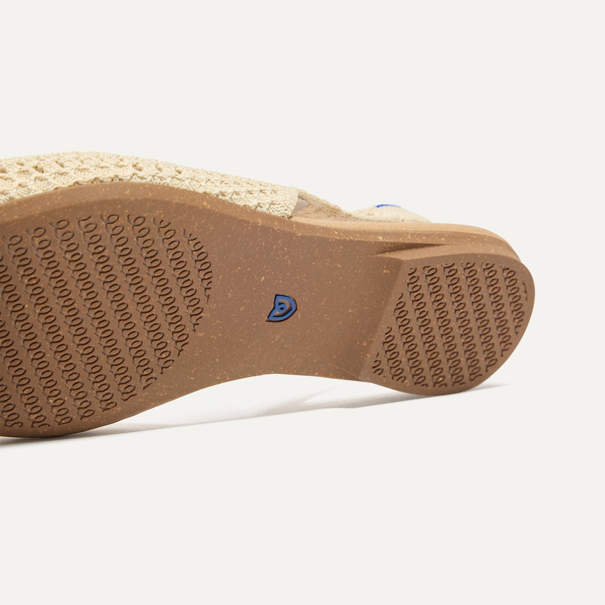 Rothys The Almond Slingback in Off White Mesh