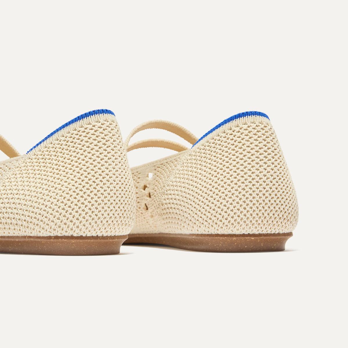 Rothys The Double Buckle Mary Jane in Powder Crochet
