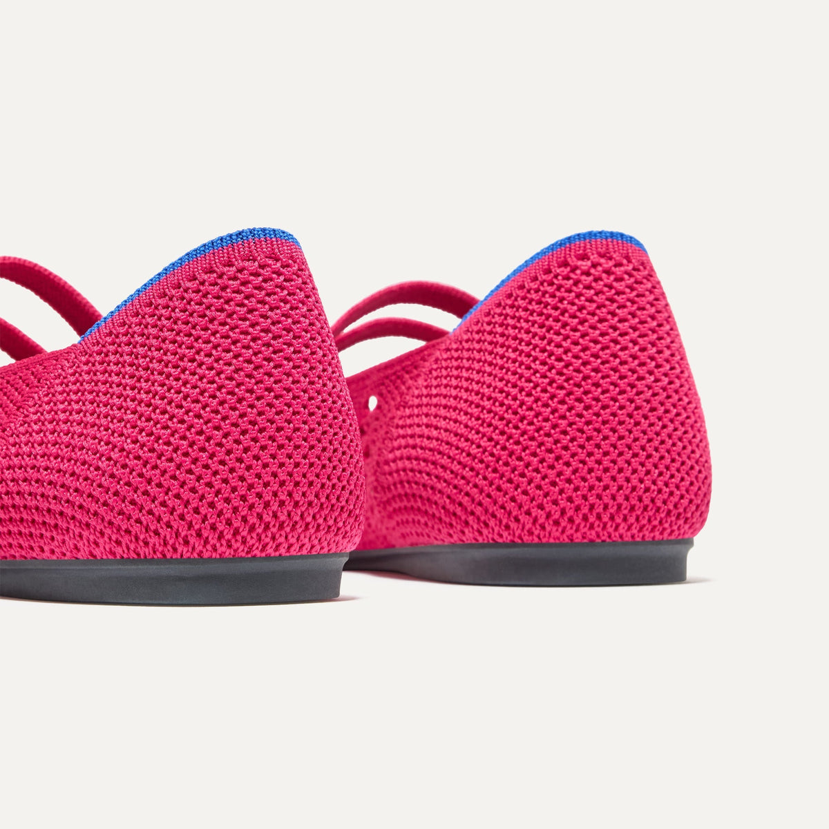 Rothys The Double Buckle Mary Jane in Rouge Crochet