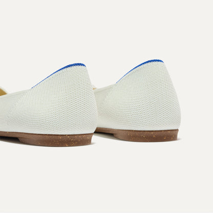 Rothys The Petal Point in White