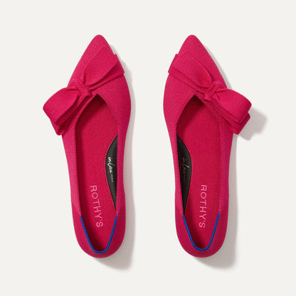 Rothys The Bow Point II in Rouge