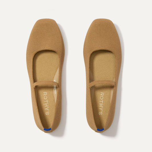 Rothys The Max Square Mary Jane in Wren