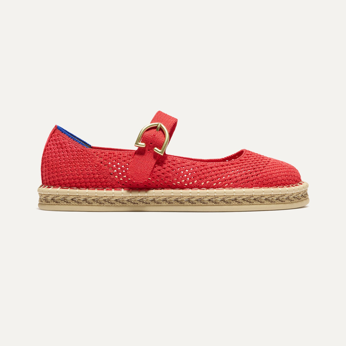 Rothys The Espadrille Mary Jane in Red Hot