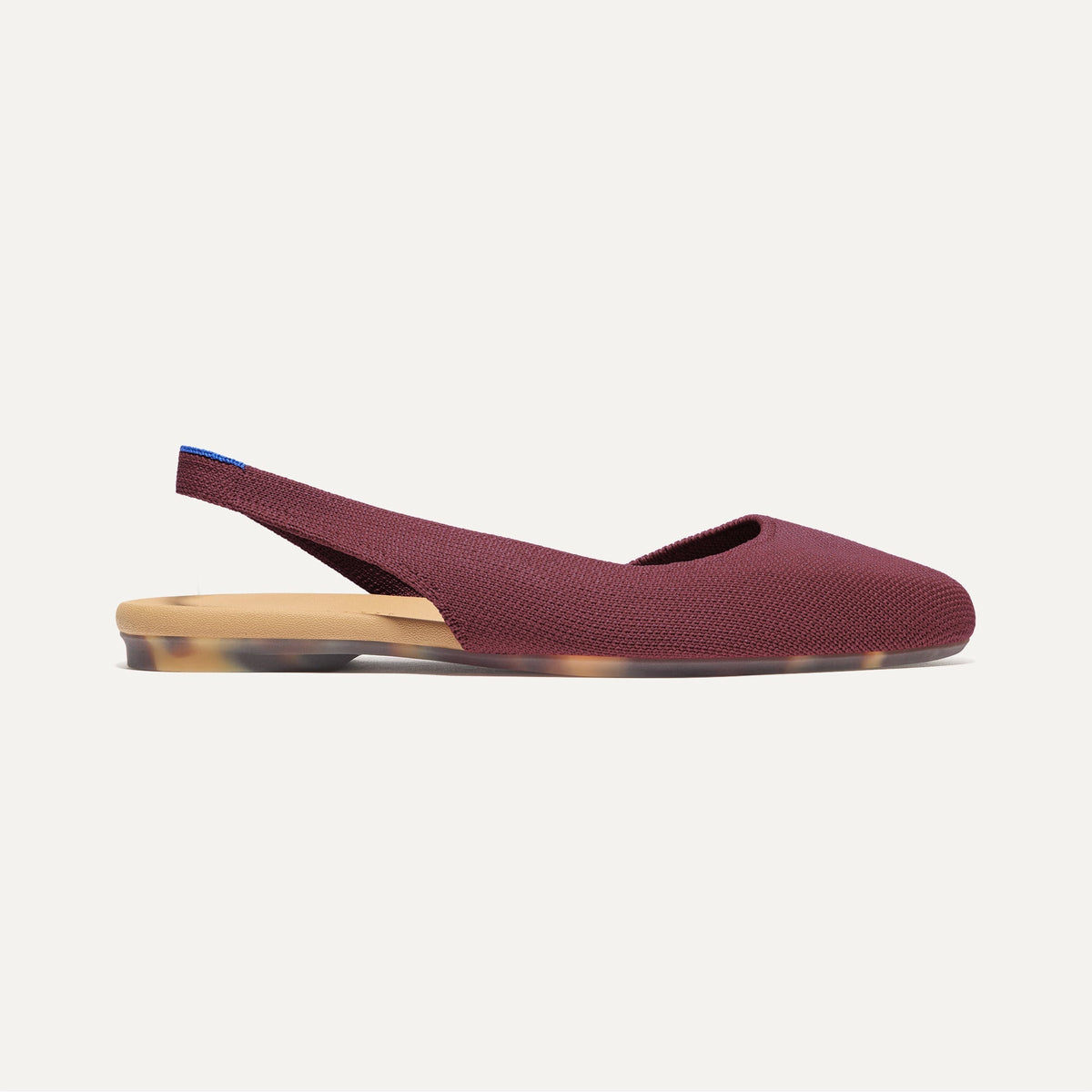 Rothys The Almond Slingback in Syrah