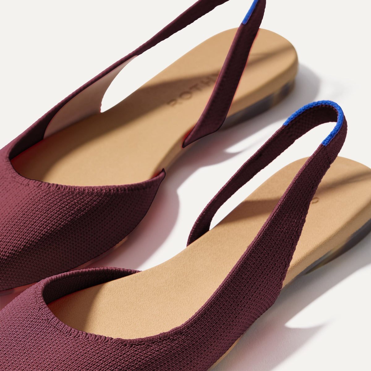 Rothys The Almond Slingback in Syrah