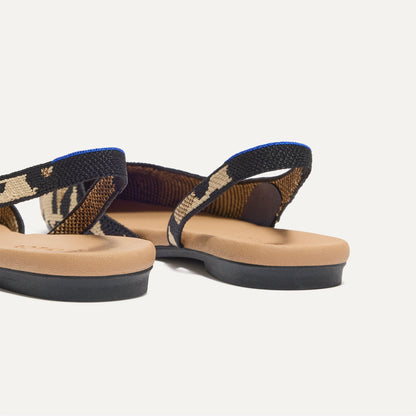Rothys The Almond Slingback in Desert Cat