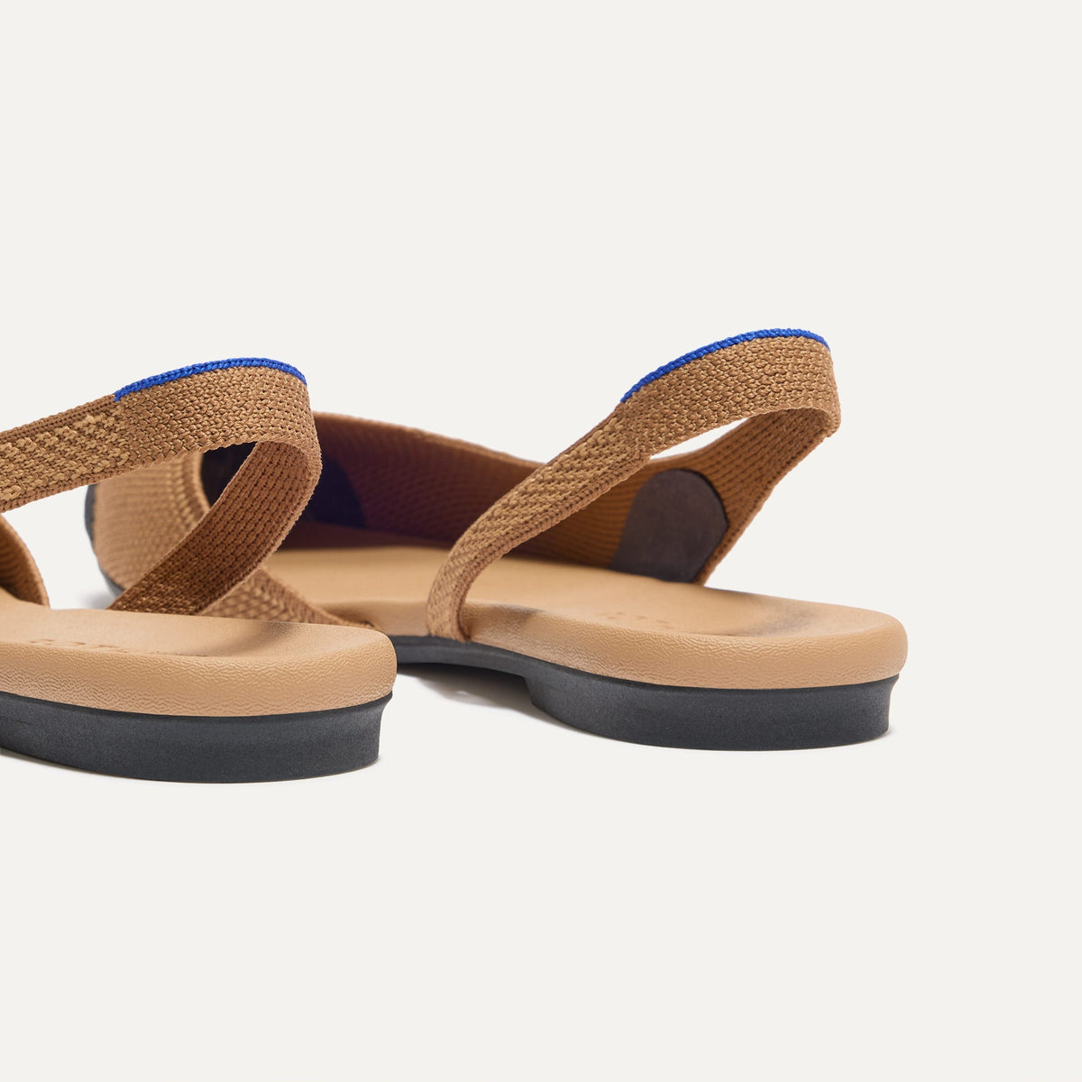 Rothys The Almond Slingback in Tawny Captoe