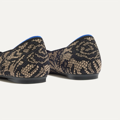 Rothys The Point II in Chantilly Noir